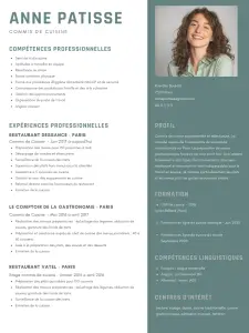 Réussir son CV de commis de cuisine (avec exemple)